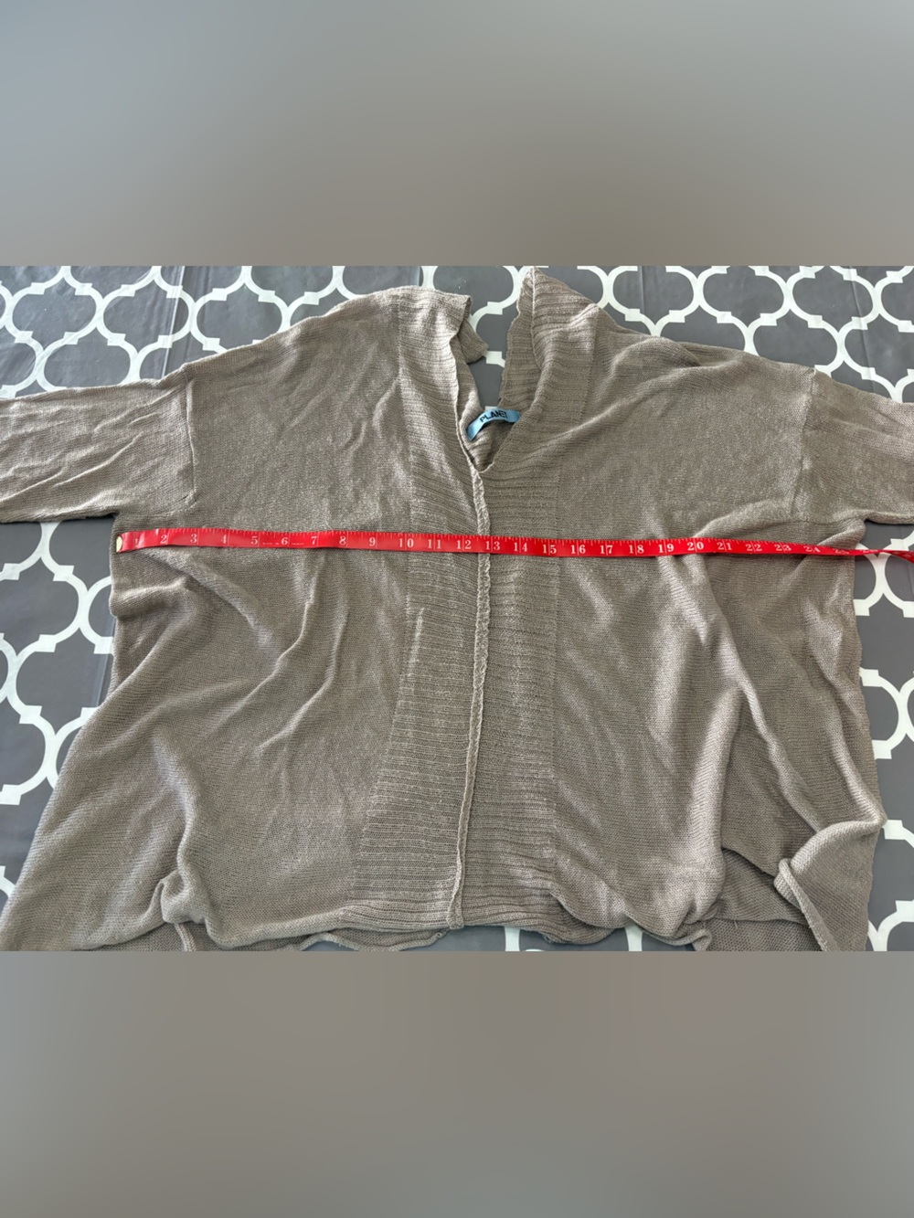 Planet by Lauren G Tencel cotton loose Top Tunic - Picture 6 of 8